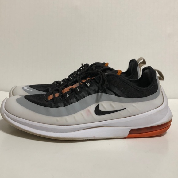 nike air max axis orange white